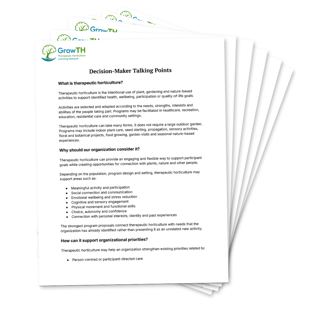 Decison Maker Talking Points