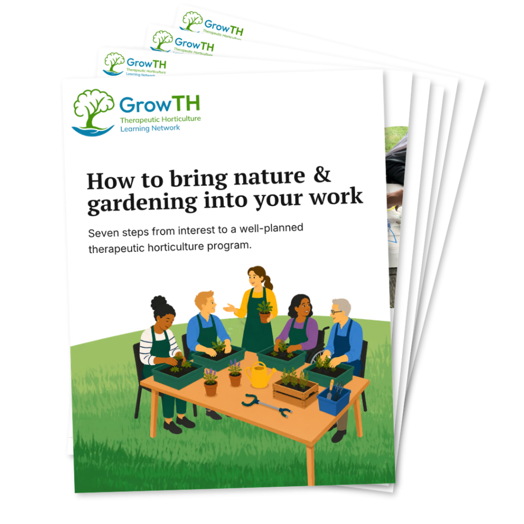 Bring nature and gardening into your work